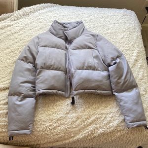 Gymshark puffer crop jacket